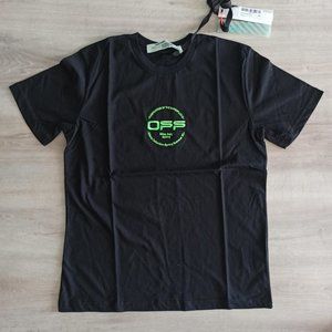 Off-White Hand Printed Emroidered Tee